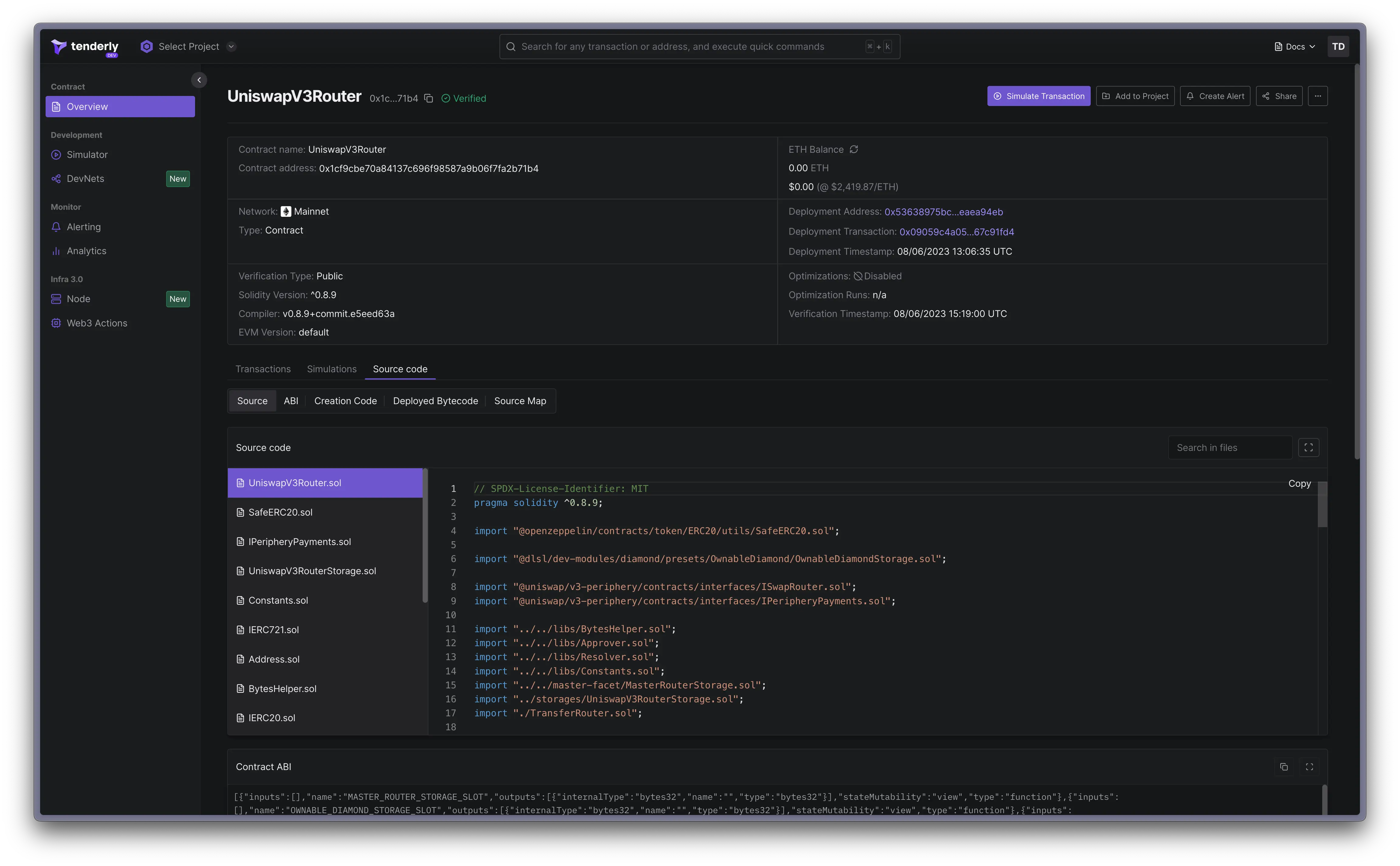 Transaction Overview