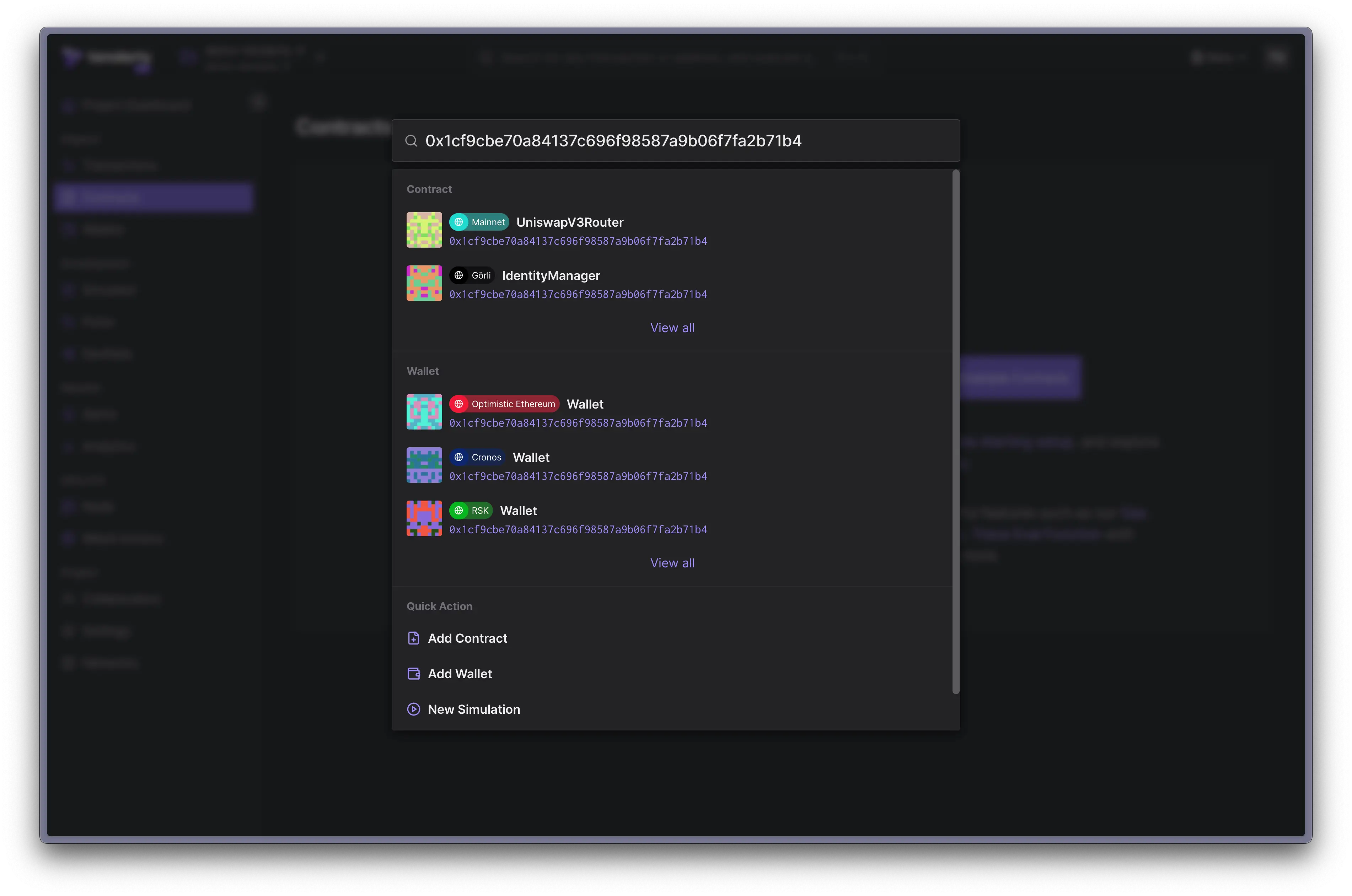 Transaction Overview