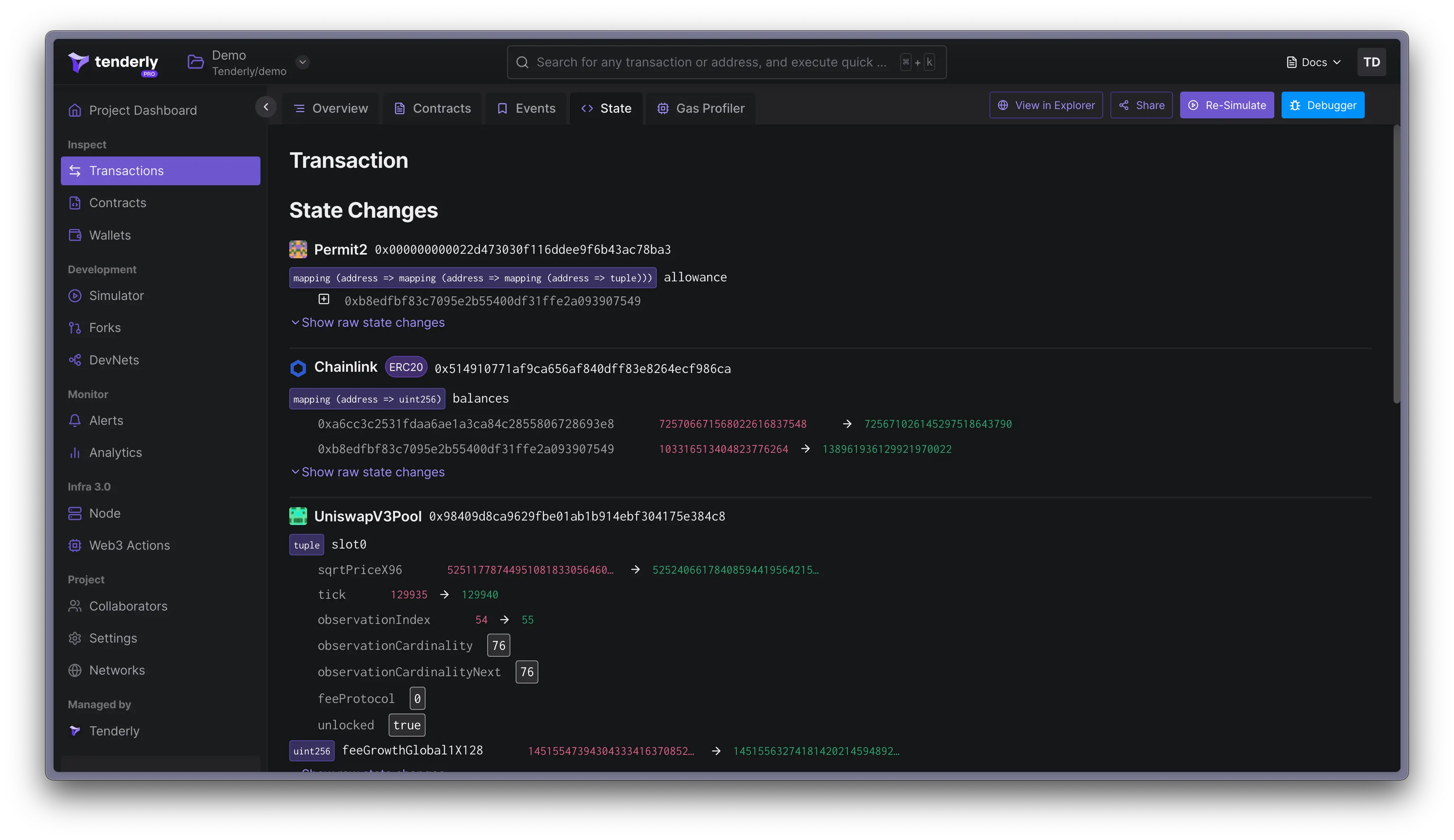 State Changes